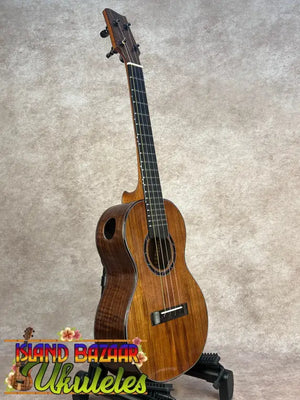 PCH Custom Tenor #73 Deep Forest Ukulele in mahogany with glossy finish
