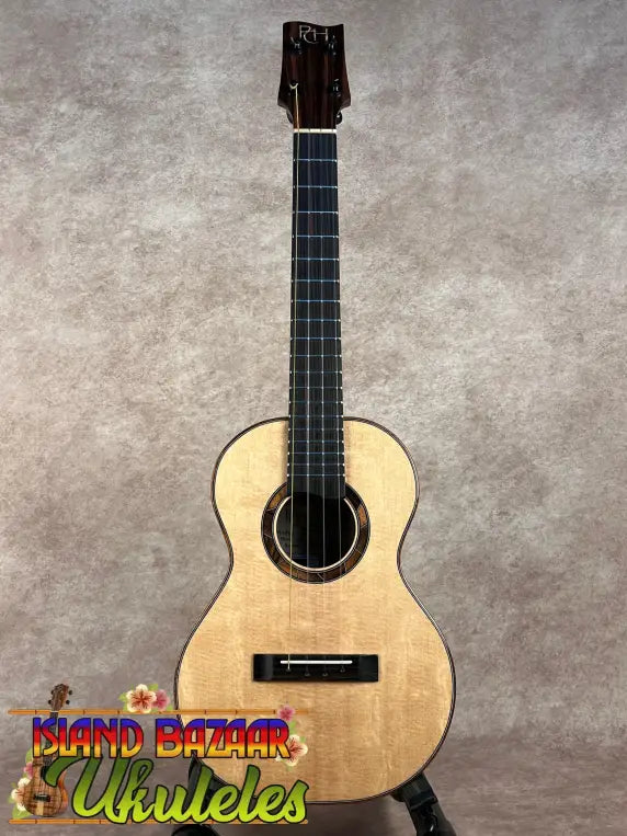 Phil Henderson PCH Tenor #70 Black Bear guitar with Malaysian blackwood