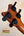 Guitar headstock with black tuning pegs on wooden neck of Pepe Romero TTM-23032
