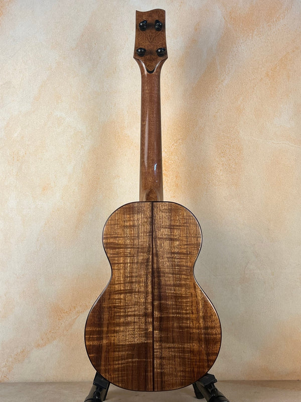 Phil Henderson Ukuleles: "Runaway" Hawaiian Koa Tenor #0052 - Island Bazaar Ukes