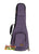 Purple padded gig bag for Kala Tenor Ukulele from Sonoma Coast Collection with pockets