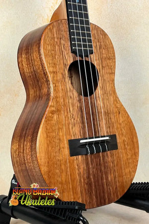 Beautiful Stunning KoAloha Royal Pikake Tenor Ukulele with rich mahogany finish