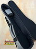 Black padded violin case with shoulder strap for Tenor Mango Ukulele Beginners Bundle