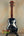 Blue Tradewinds Resonator Concert Ukulele with Palm Tree Design and Case
