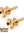 Gold-plated strap buttons with screws for Ukulele High Quality Metal Strap installation