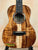 Beautiful Kanile’a KPA Premium Tenor Ukulele in Hawaiian Koa with abalone inlay