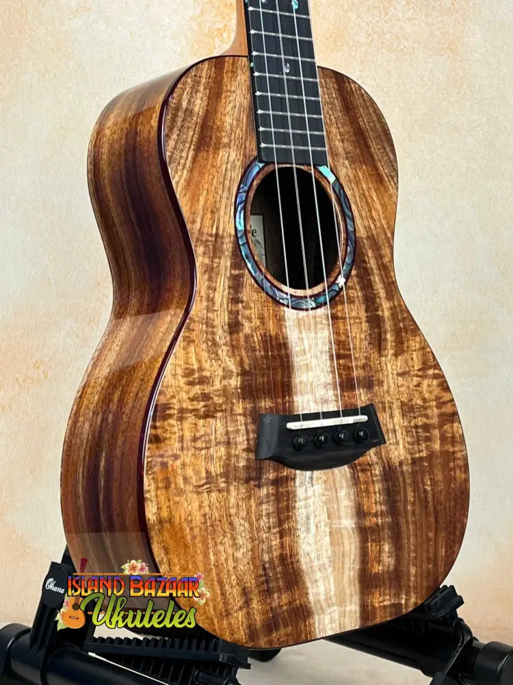 Beautiful Kanile’a KPA Premium Tenor Ukulele crafted from Hawaiian Koa wood