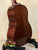 Glossy brown Vintage Martin Soprano Ukulele from the 1940s-50s, modified and well-loved