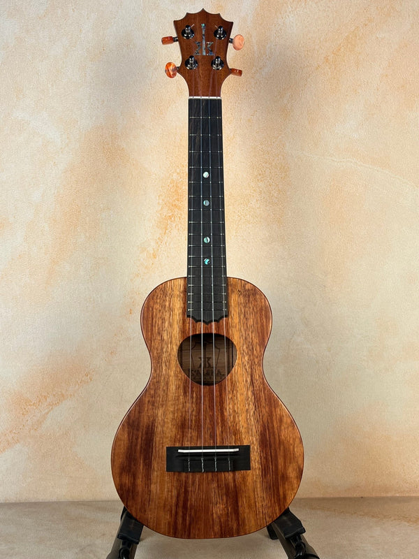 Wow! KoAloha KCM - 10 Concert Uke Royal Pikake Satin - Finish - Island Bazaar Ukes