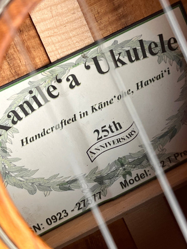Beautiful Kanile'a Premium Silk Tenor Ukulele K-2 w/ Deluxe Gig Bag - Island Bazaar Ukes