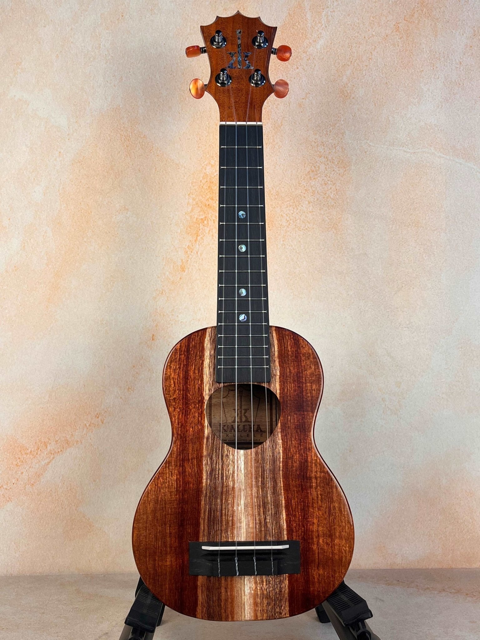 KoAloha Soprano Hawaiian Ukulele KSM-00 - Exquisite Koa Wood 