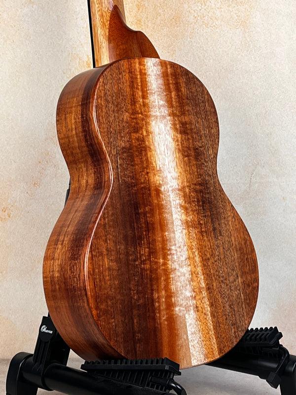 Discounted Koaloha Royal Pikake Tenor Ukulele KTM-10RP Satin-Finish Koa - Island Bazaar Ukes