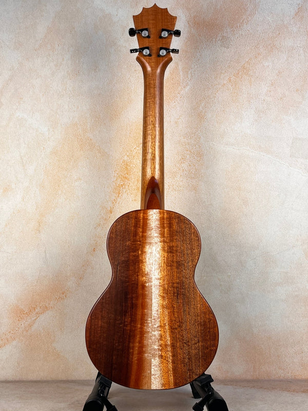 Discounted Koaloha Royal Pikake Tenor Ukulele KTM-10RP Satin-Finish Koa - Island Bazaar Ukes