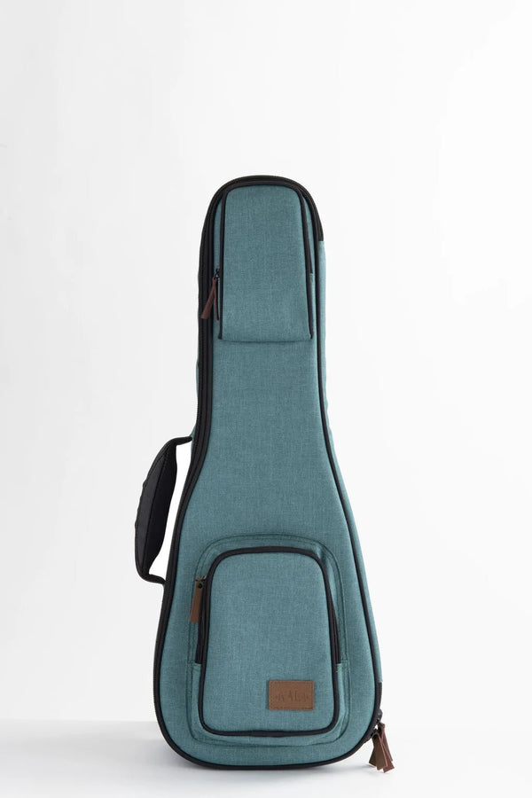 Kala Deluxe Concert Ukulele Case - Padded, Soft-Sided, Turquoise - Island Bazaar Ukes