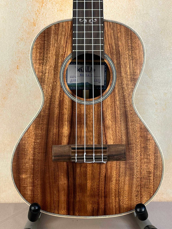 Kala KA-SA-T Acacia Tenor Ukulele All Solid Acacia Similar to Koa - Island Bazaar Ukes