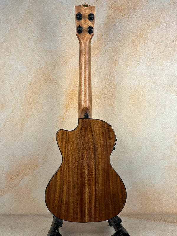 Kala KA-SCAC-T-CE Tenor Ukulele Cedar & Acacia Tenor Cutaway & EQ - Island Bazaar Ukes