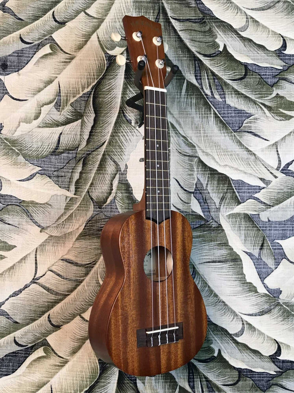 Kala Makala-Series Satin Mahogany Soprano Ukulele Model MK-S - Island Bazaar Ukes