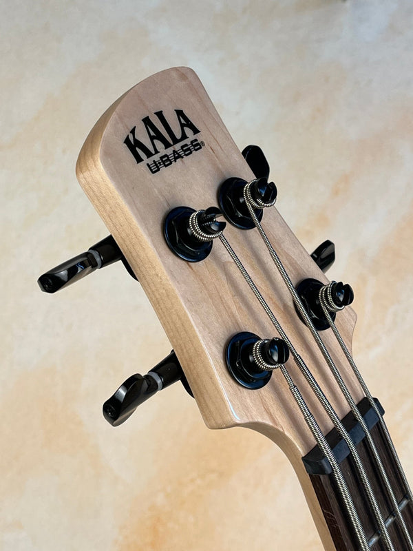 Kala Solid Body 4-String Tobacco Burst Fretted U•BASS® Ukulele - Island Bazaar Ukes