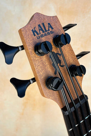 Kala U-BASS Nomad Ukulele Acoustic-Electric Bass Ukulele w/ Gig Bag - Island Bazaar Ukes