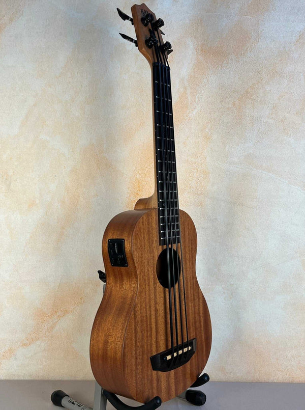 Kala U-BASS Nomad Ukulele Acoustic-Electric Bass Ukulele w/ Gig Bag - Island Bazaar Ukes