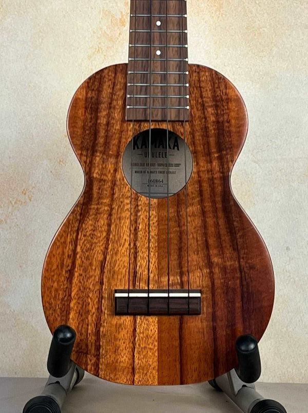 Kamaka HF-1 Soprano Ukulele 100th Year Anniversary [Pre-Owned] - Island Bazaar Ukes