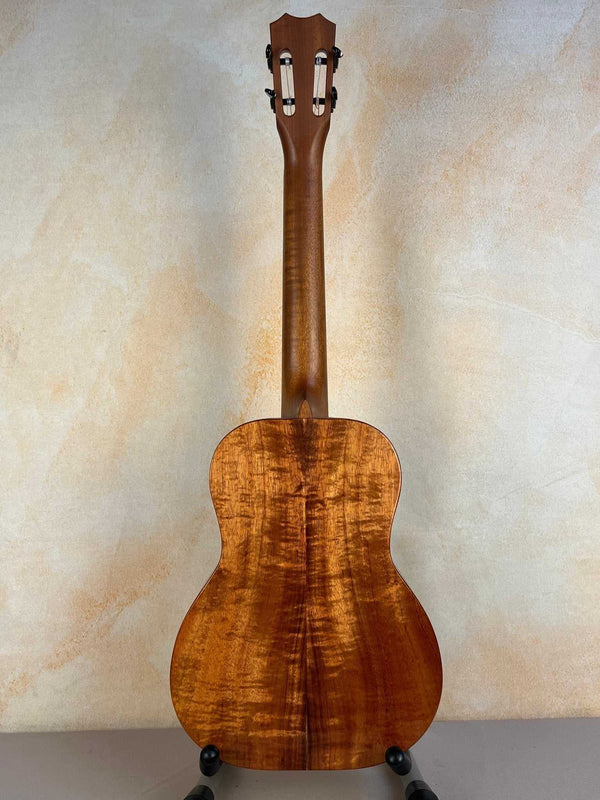 Kanile'a Hawaiian Premium Tenor Ukulele Curly Koa KCS-T-PREM - Island Bazaar Ukes