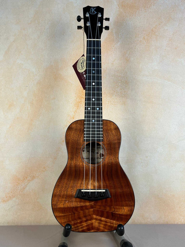 Kanilea K-2 Deluxe Concert Ukulele Koa Body Ebony Fingerboard & Case - Island Bazaar Ukes