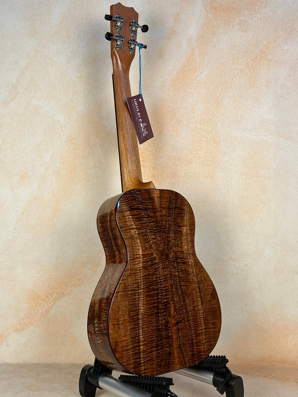 Kanile'a K-3 Tenor Ukulele w/ Master Grade Curley Koa | Beauty! - Island Bazaar Ukes