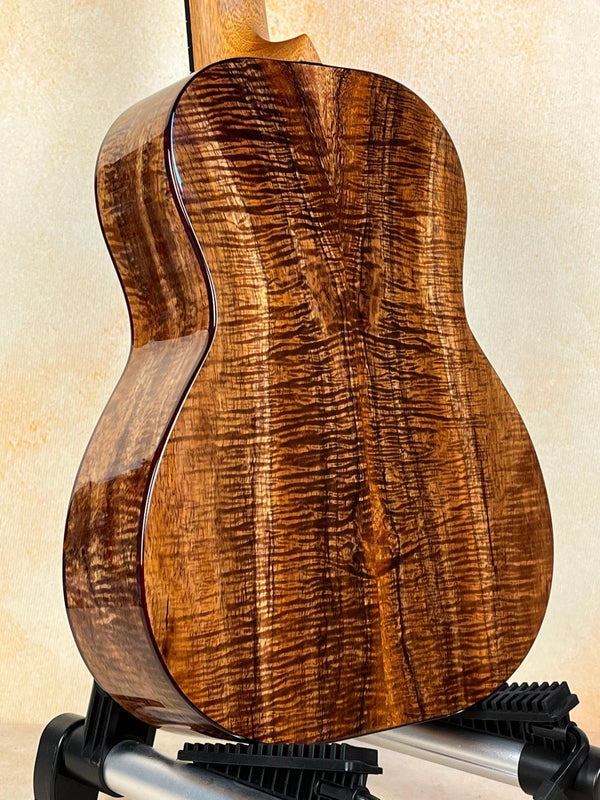 Kanile'a K-3 Tenor Ukulele w/ Master Grade Curley Koa | Beauty! - Island Bazaar Ukes