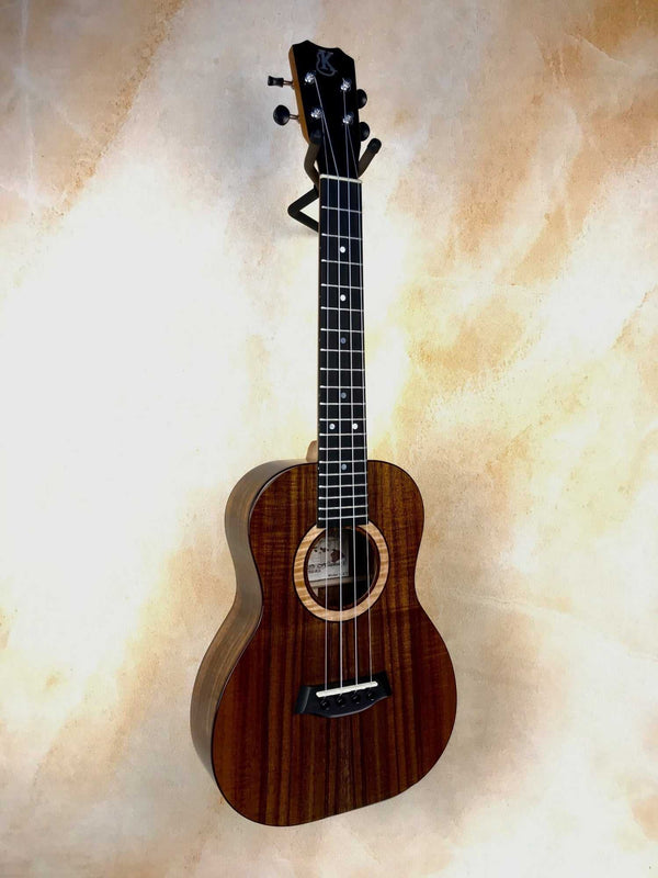 Kanilea K3-T Tenor Koa Ukulele Premium Koa w/ Maple Rosette with Case - Island Bazaar Ukes