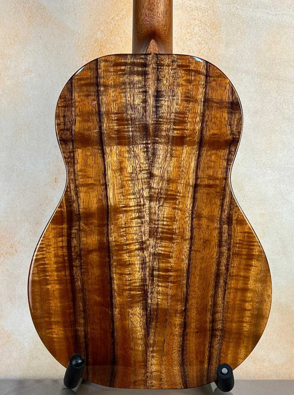 Kanilea KPA-B Premium Baritone Ukulele Curly Premium Koa w/ Case - Island Bazaar Ukes