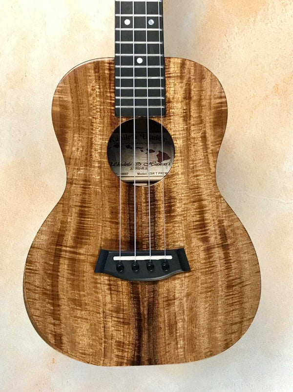 Kanilea KSR Premium Tenor Ukulele Koa w/ Slotted Headstock and Case - Island Bazaar Ukes