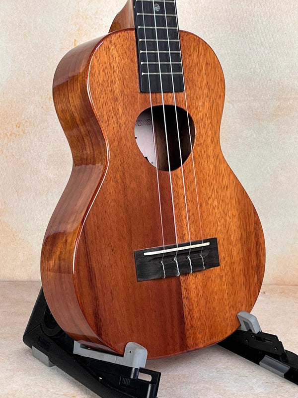 KoAloha KCM-00 Hawaiian Concert Ukulele Koa Wood High Gloss Finish - Island Bazaar Ukes