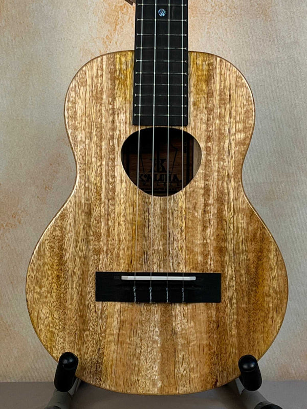 KoAloha KTM-00 MG Mango Tenor Ukulele Solid Body w/ Ebony Fretboard - Island Bazaar Ukes