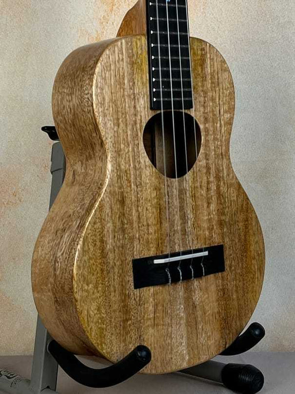 KoAloha KTM-00 MG Mango Tenor Ukulele Solid Body w/ Ebony Fretboard - Island Bazaar Ukes