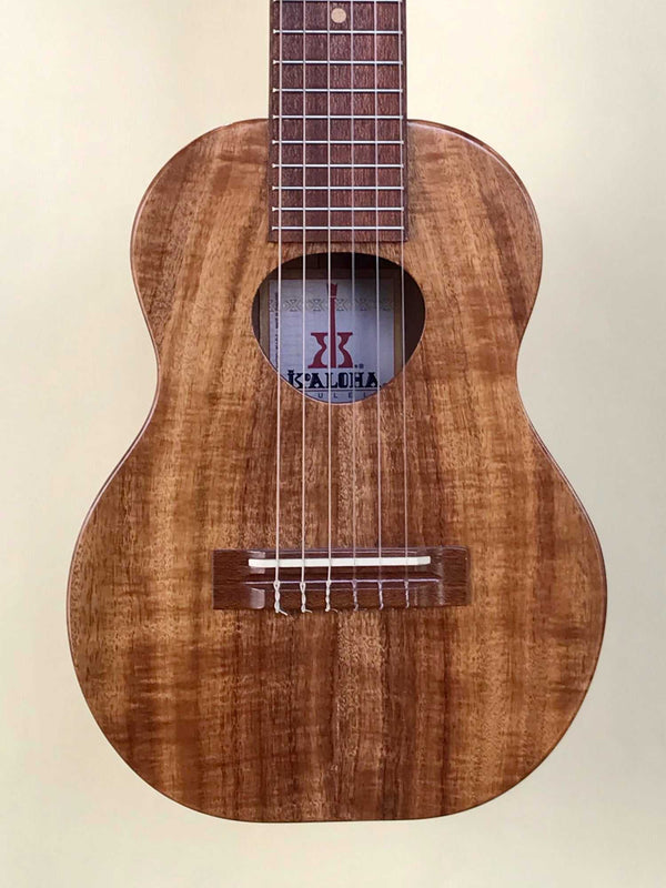 KoAloha KTO-G6 Tenor Guitarlele 6-String Opio Series Solid Acacia - Island Bazaar Ukes