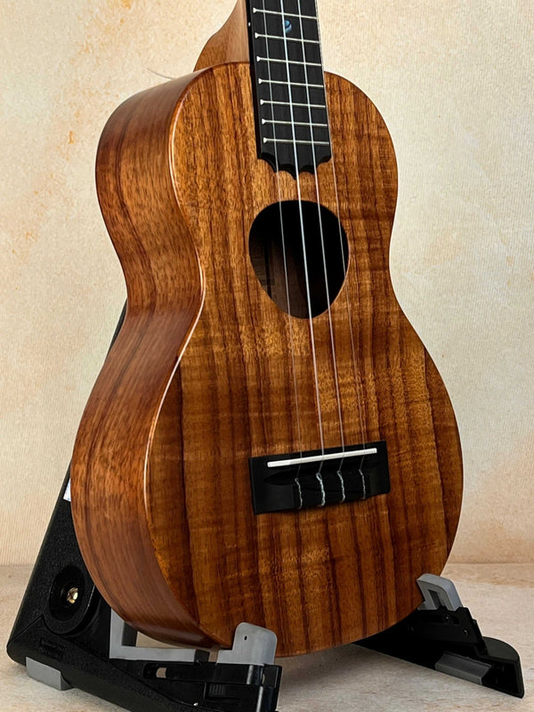 KoAloha Royal Pikake Concert Ukulele KCM-00RP Satin-Finish Koa - Island Bazaar Ukes