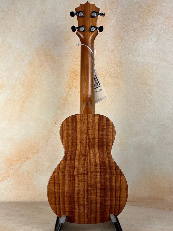 KoAloha Royal Pikake Concert Ukulele KCM-00RP Satin-Finish Koa - Island Bazaar Ukes