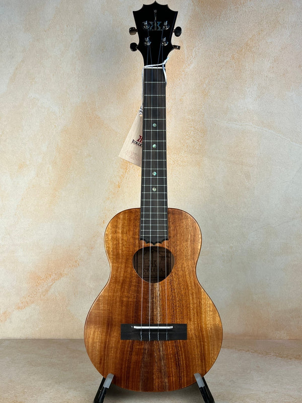 New KoAloha Royal Pikake Tenor Ukulele KTM-10RP Satin-Finish Koa - Island Bazaar Ukes