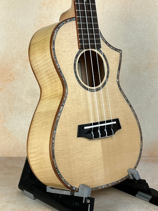 Ohana CK-75CG Concert Ukulele Limited Edition Spruce Top Available Now - Island Bazaar Ukes