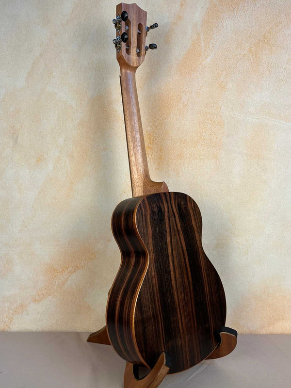 Ohana TK-50ME Solid Cedar Top Slotted Headstock Tenor Ukulele - Island Bazaar Ukes