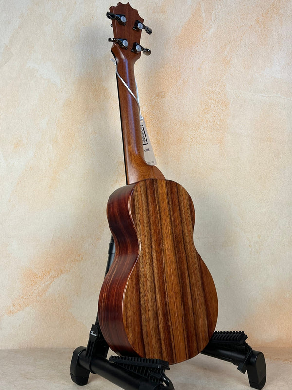 Stunning KoAloha KCM-10RP Concert Uke Royal Pikake Satin-Finish Koa - Island Bazaar Ukes