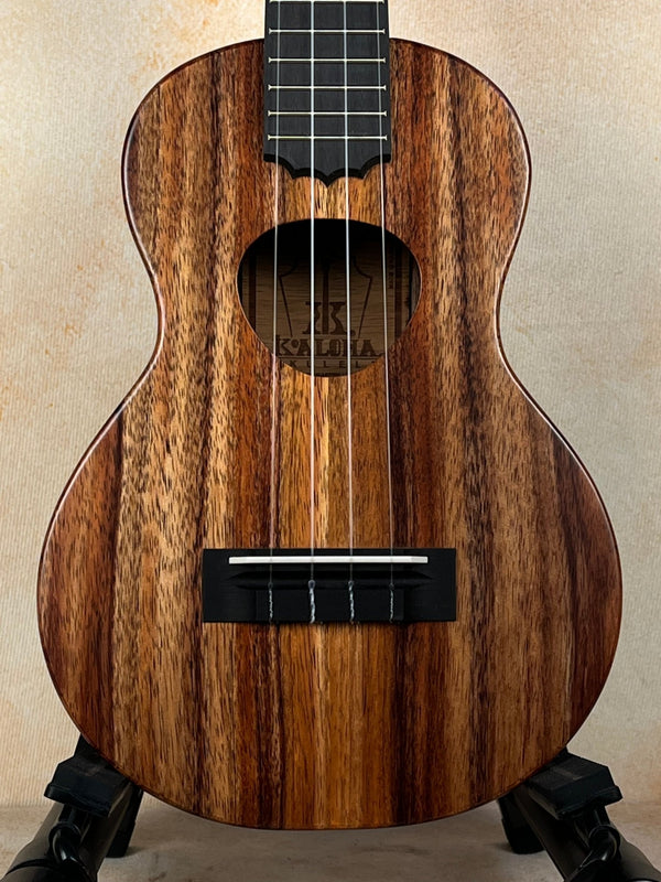 Stunning KoAloha KCM-10RP Concert Uke Royal Pikake Satin-Finish Koa - Island Bazaar Ukes