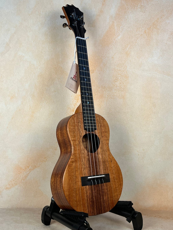 Stunning KoAloha Royal Pikake Tenor Ukulele KTM-10RP Satin-Finish Koa - Island Bazaar Ukes