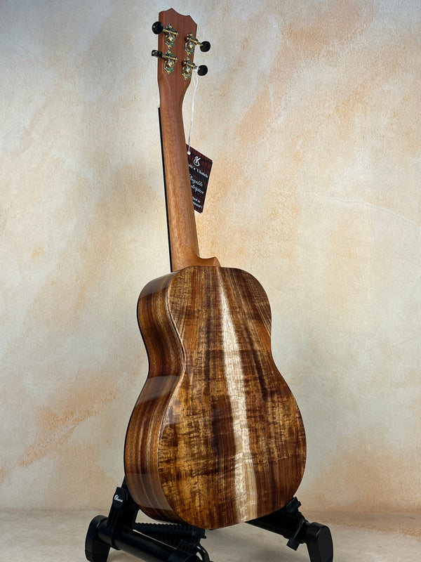 Unique Kanilea Premium Tenor Ukulele KPA Hawaiian Koa with Deluxe Case - Island Bazaar Ukes