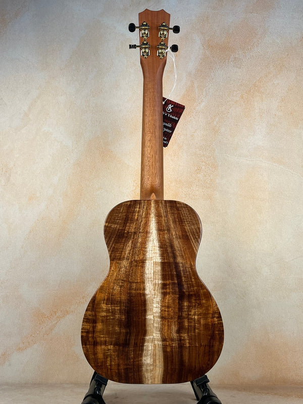 Unique Kanilea Premium Tenor Ukulele KPA Hawaiian Koa with Deluxe Case - Island Bazaar Ukes