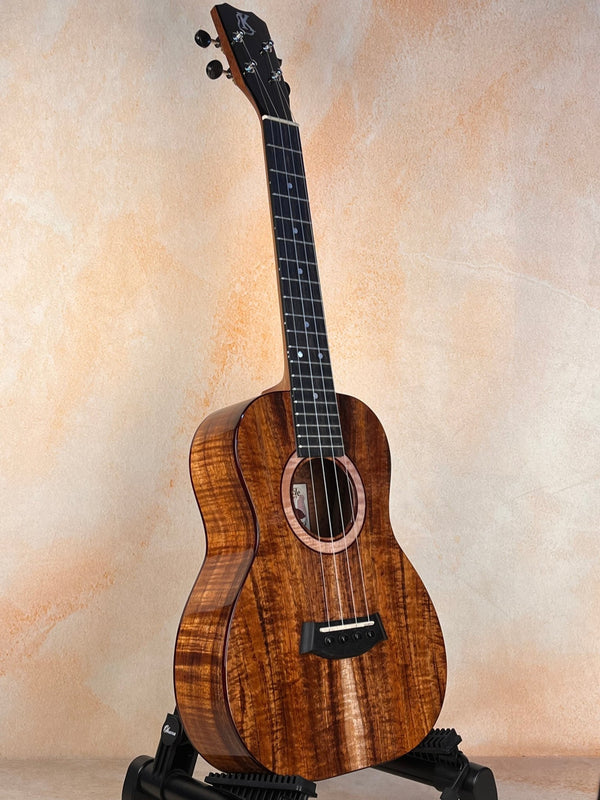 Wow! The Exquisite Kanilea K3-T Tenor Koa Ukulele w/ Case - Island Bazaar Ukes